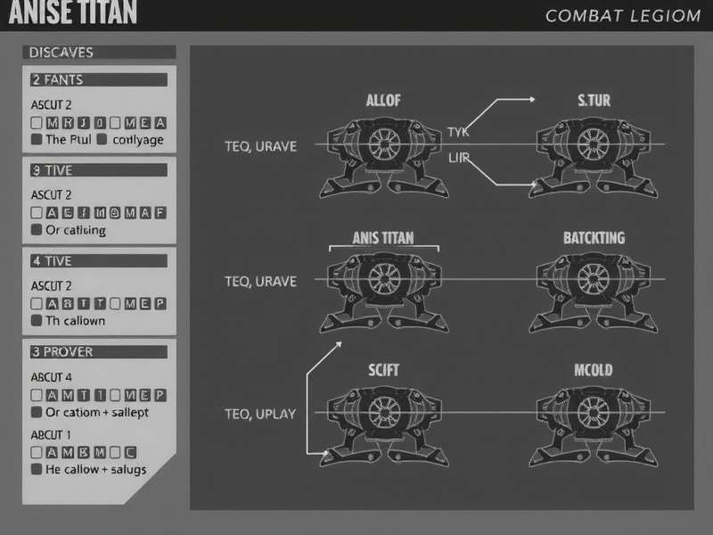 Tri-God Combat System Anise Titan combat system diagram